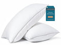 Casa Platino Pillows Standard Size Set of 2 – Standard Pillow, Cooling Comfort, Breathable, Easy Care Machine Washable, Perfect for Everyday Use