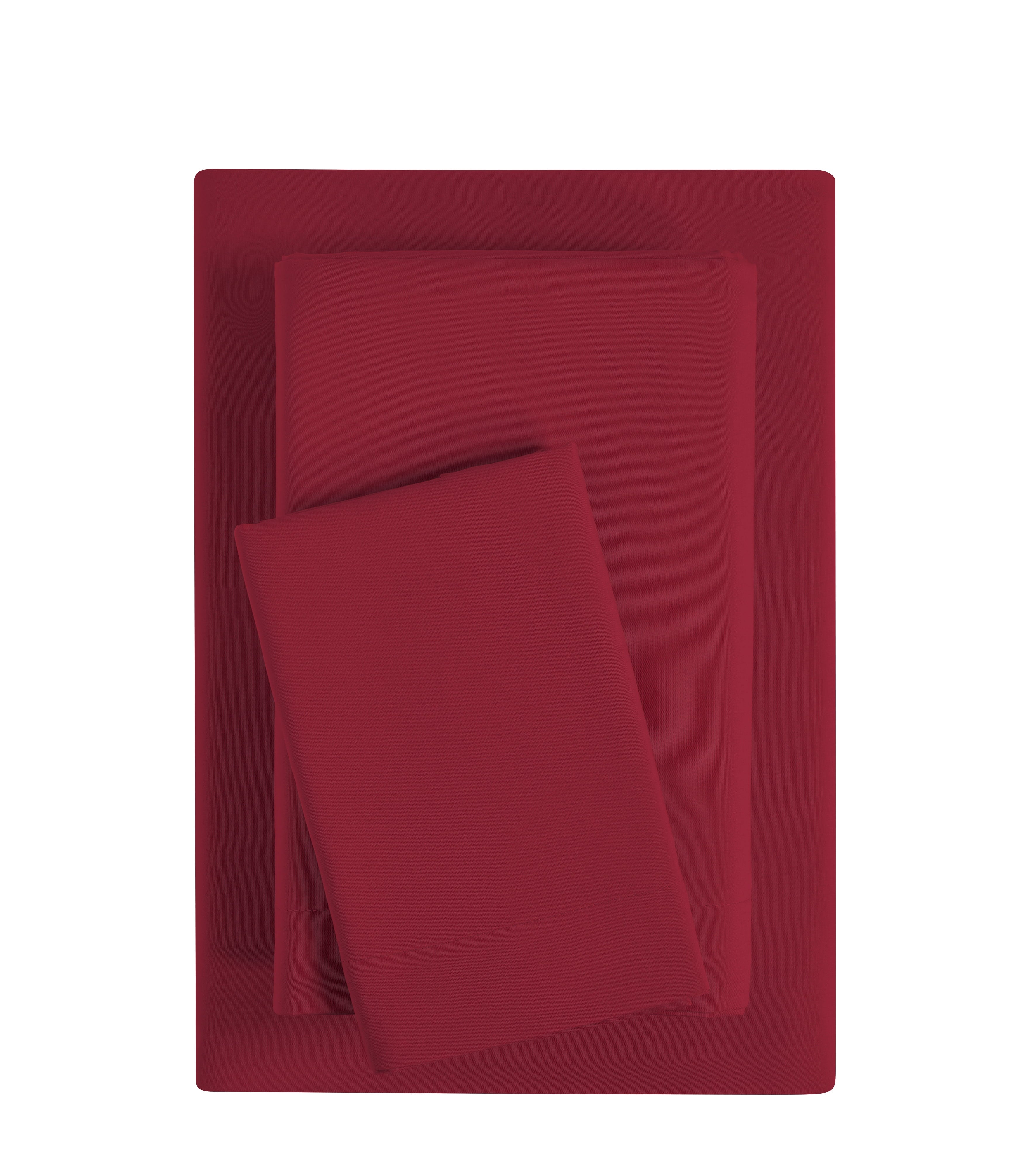 Mainstays Basic Value Microfiber Bed Sheet Set, Light Blue, Queen, 4 Piece